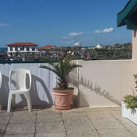 T2 Bis Vue Mer, 5 Pers, Grande Terrasse Appartamento Anglet